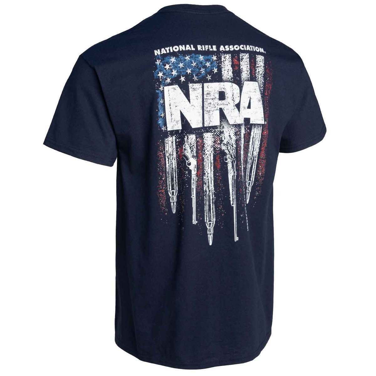 Buck Wear Men's NRA Gun Stripes Short Sleeve Casual Shirt - Navy - M - Navy M Buck Wear Men's NRA Gun Stripes Short Sleeve Casual Shirt - Navy - M - Navy M