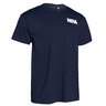 Buck Wear Men's NRA Gun Stripes Short Sleeve Casual Shirt - Navy - M - Navy M