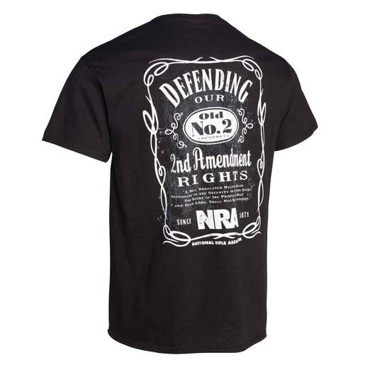 Buck Wear Men's NRA Old No. 2 Short-Sleeve Casual Shirt - Black XL - Buck Wear