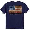 Buck Wear Men's NRA Shotgun Flag Short Sleeve Shirt