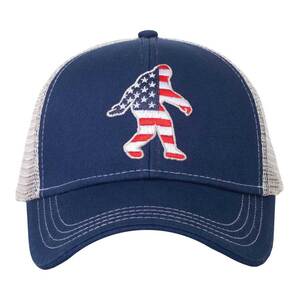 Buck Wear Men's Squatch Adjustable Hat - Blue - One Size Fits Most