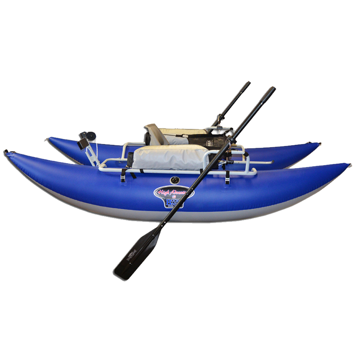 Buck's Bags High Adventure Pontoon Boat - Blue - Blue Buck's Bags High Adventure Pontoon Boat - Blue - Blue