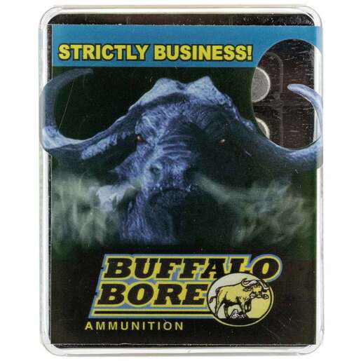 Buffalo Bore Ammunition Personal Defense 45 Auto Rim +P 255Gr HCFN Handgun Ammo - 20 Rounds