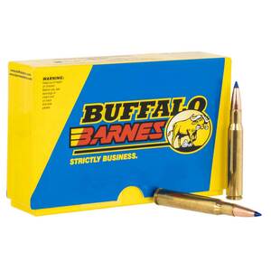 Buffalo Bore Barnes 30-06 Springfield 168gr TTSX Rifle Ammo - 20 Rounds