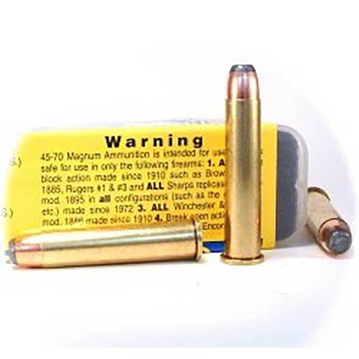 Buffalo Bore Lever Gun 45-70 Government 405gr Lead Cast Rifle Ammo – 20 Rounds