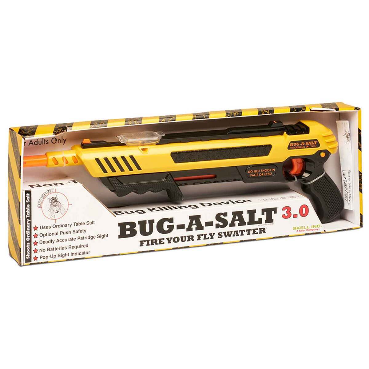 Bug-A-Salt 3.0 Pump Salt Shotgun Classic - Yellow - Yellow Bug-A-Salt 3.0 Pump Salt Shotgun Classic - Yellow - Yellow