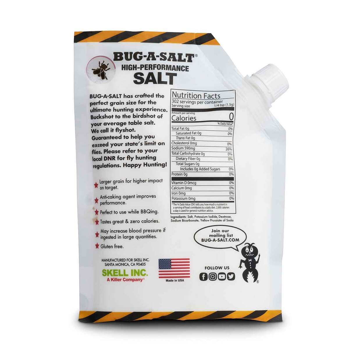 Bug-A-Salt High Performance Salt - White Bug-A-Salt High Performance Salt - White