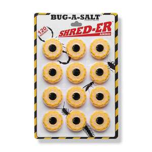 Bug-A-Salt SHRED-ER Salt Ammo Cartridges - 12 Pack