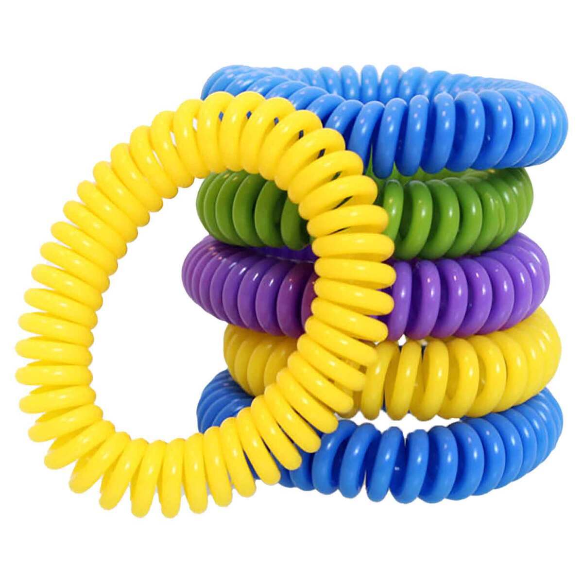 Bugables Citronella Wristbands - 6 Pack - Assorted Bugables Citronella Wristbands - 6 Pack - Assorted