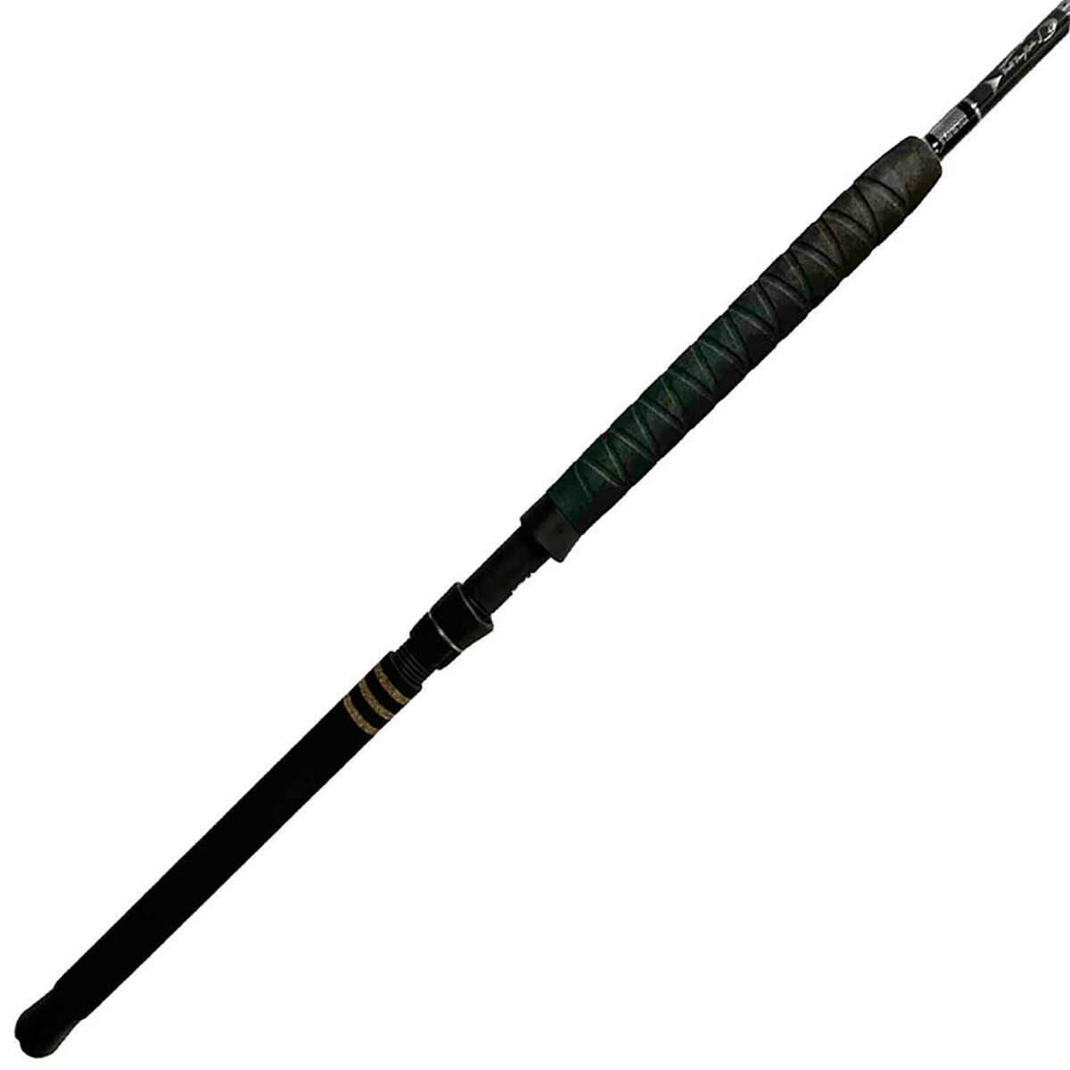 Bull Bay Rods Brute Force Tarpon Saltwater Spinning Rod - 7ft 11in, Extra Heavy Power, Fast Action, 1pc Bull Bay Rods Brute Force Tarpon Saltwater Spinning Rod - 7ft 11in, Extra Heavy Power, Fast Action, 1pc