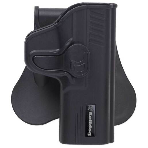 Bulldog Cases Rapid Release with Paddle Smith & Wesson M&P Compact Outside the Waistband Right Hand Holster – Black