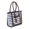 Bulldog Tactical Concealed Carry Tote - Navy Stripe - Navy Stripe 17in x 12in x 5in