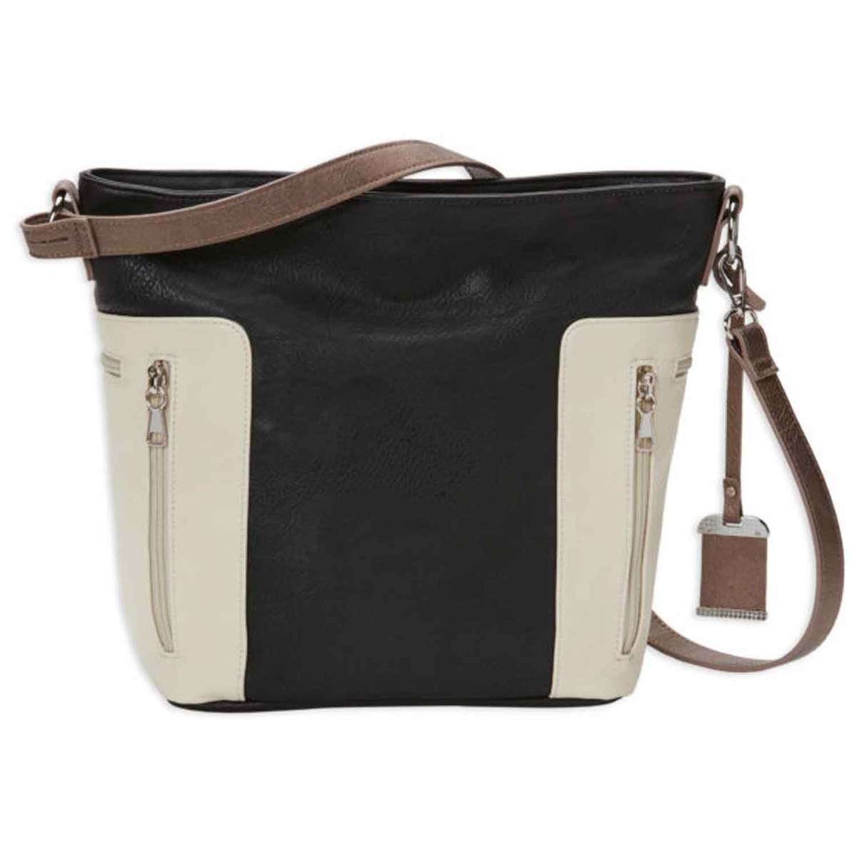 Bulldog Tactical Convertible Hobo Concealed Carry Crossbody - Black/Tan - Black/Tan Bulldog Tactical Convertible Hobo Concealed Carry Crossbody - Black/Tan - Black/Tan