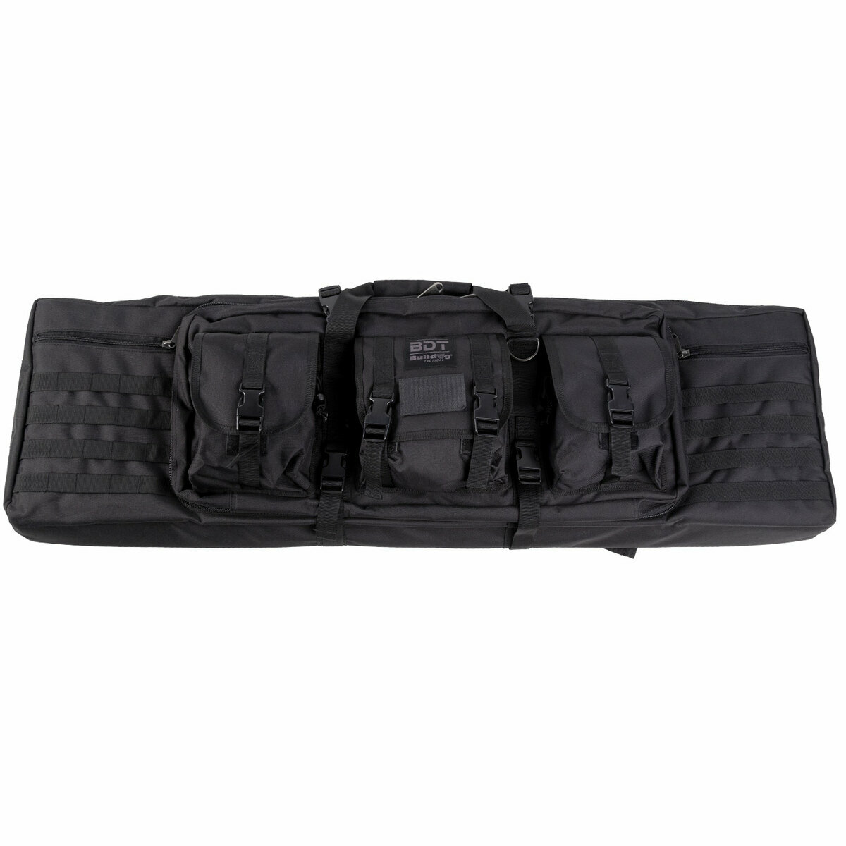 Bulldog Tactical Deluxe Double Tactical 42in Rifle Case - Black Bulldog Tactical Deluxe Double Tactical 42in Rifle Case - Black