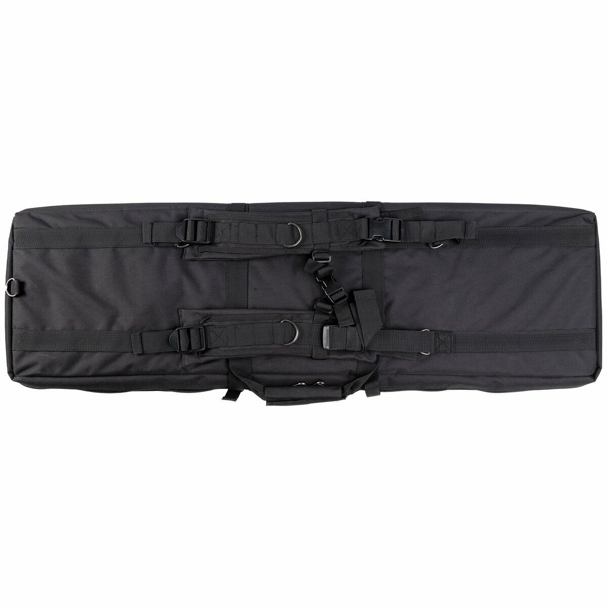 Bulldog Tactical Deluxe Double Tactical 42in Rifle Case - Black Bulldog Tactical Deluxe Double Tactical 42in Rifle Case - Black