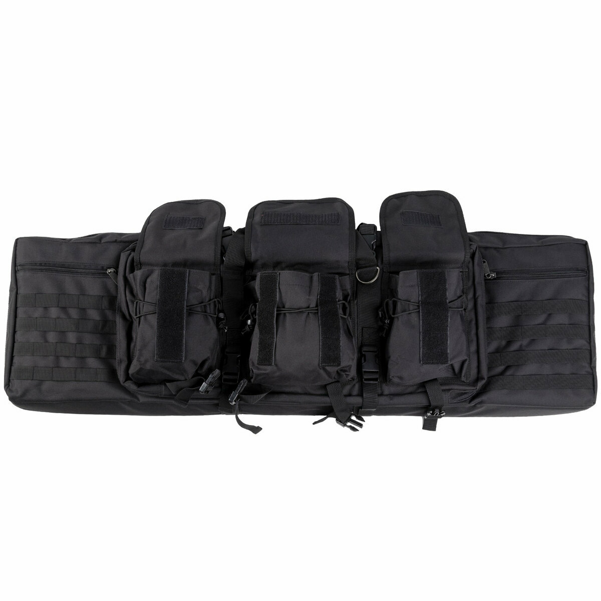 Bulldog Tactical Deluxe Double Tactical 42in Rifle Case - Black Bulldog Tactical Deluxe Double Tactical 42in Rifle Case - Black