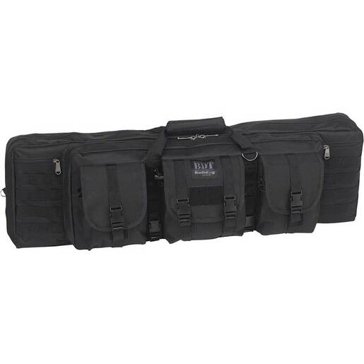 Bulldog Tactical Elite Tactical 43in Rifle Case - Black - Black