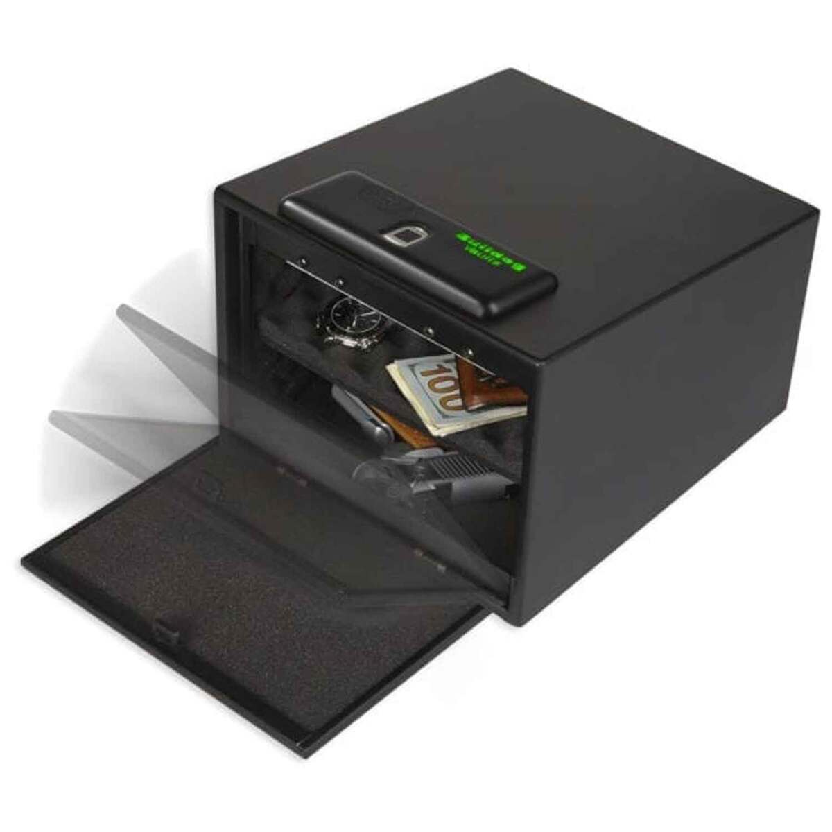 Bulldog Magnum Biometric Pistol Safe - 11.5in x 10in x 8in - Black Bulldog Magnum Biometric Pistol Safe - 11.5in x 10in x 8in - Black