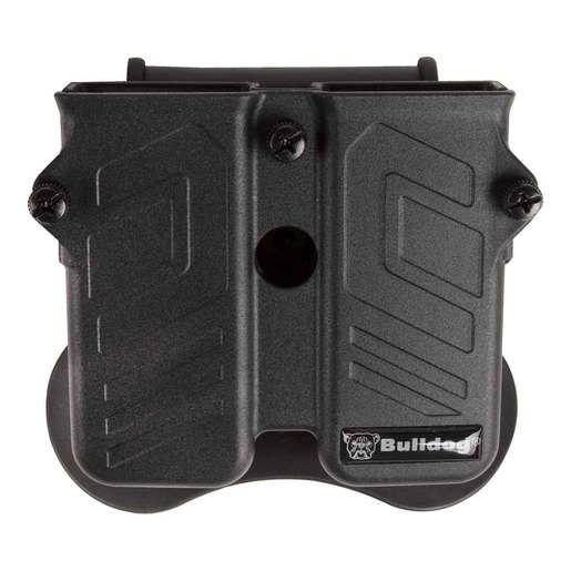 Bulldog Tactical Max Multi-Fit Double Magazine Holder Ambidextrous Magazine Holder - Black