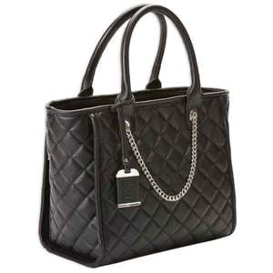 Bulldog Quilted Concealed Carry Tote - Black