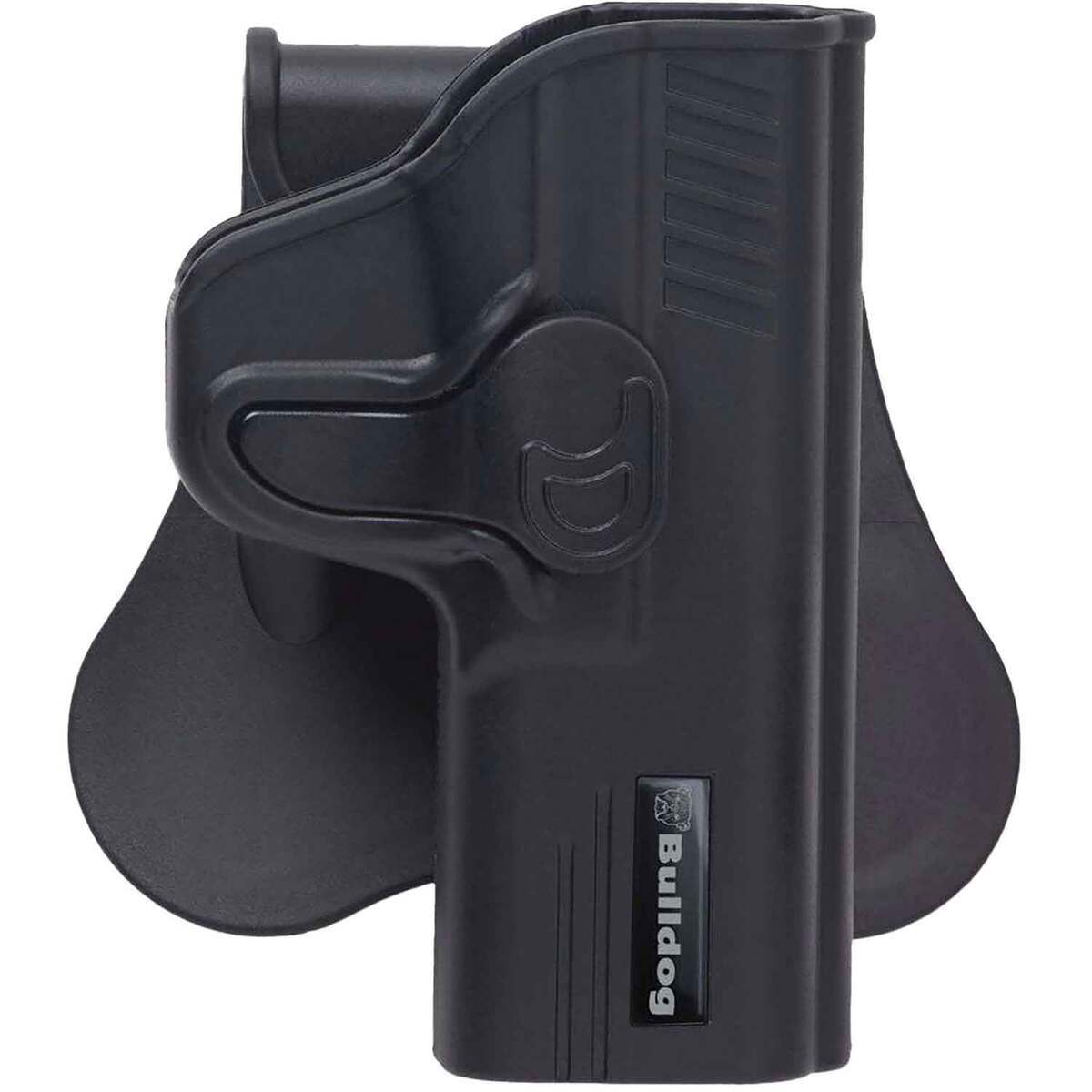 Bulldog Rapid Release 1911 Outside the Waistband Right Hand Holster - Black Bulldog Rapid Release 1911 Outside the Waistband Right Hand Holster - Black