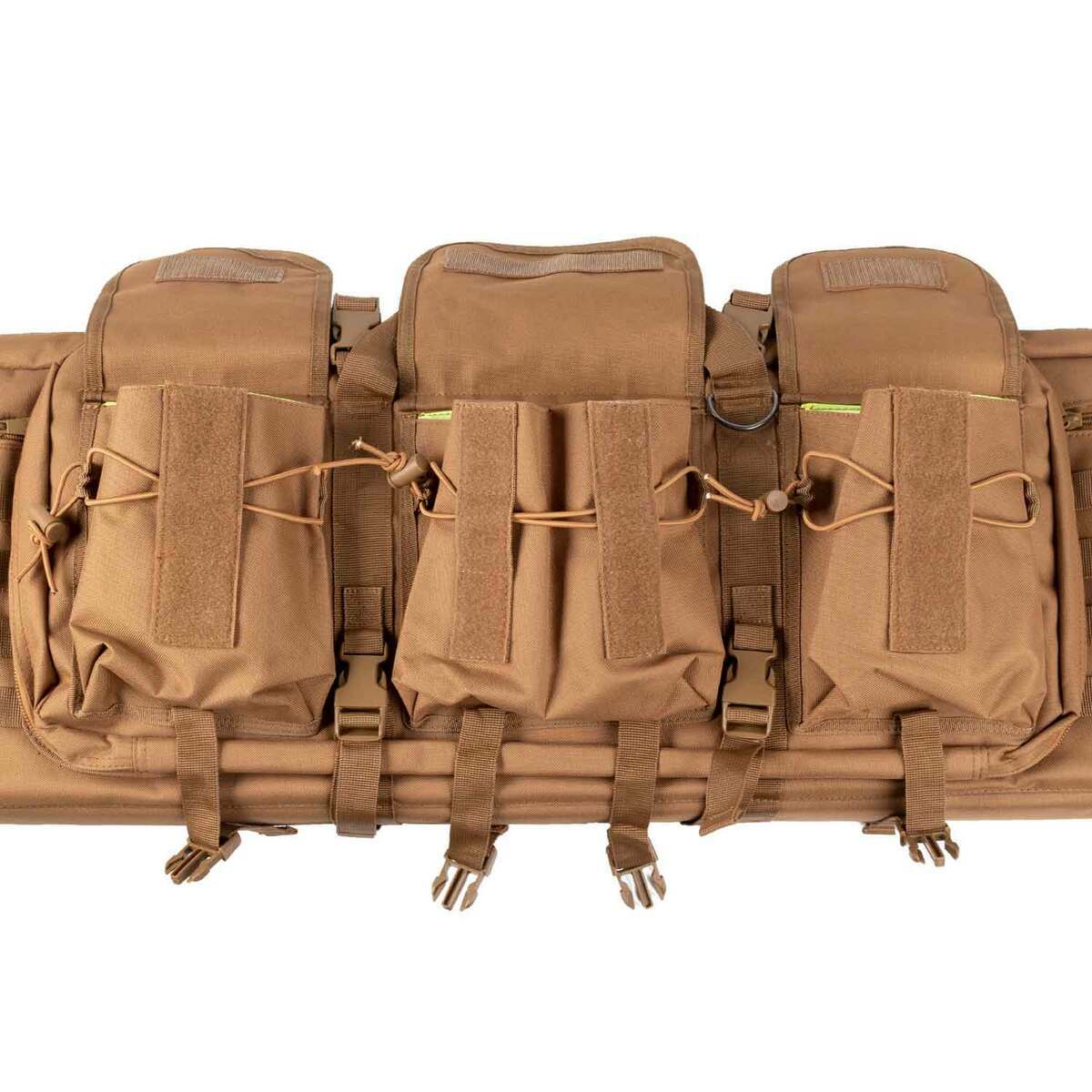 Bulldog Tactical Double 37in Rifle Case - Tan - Tan Bulldog Tactical Double 37in Rifle Case - Tan - Tan