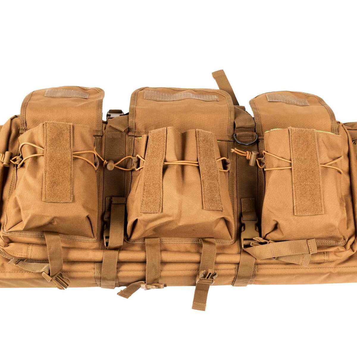 Bulldog Tactical Double 43in Rifle Case - Tan - Tan Bulldog Tactical Double 43in Rifle Case - Tan - Tan