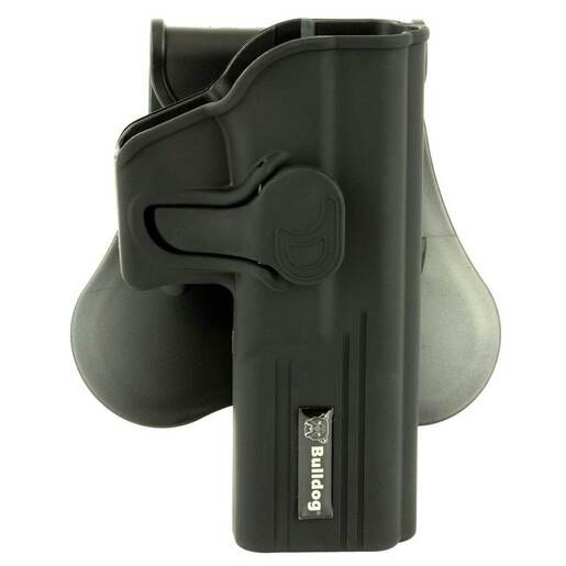 Bulldog Tactical Rapid Release Glock 17/22/31 Outside the Waistband Right Hand Handgun Holster – Black