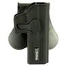 Bulldog Tactical Rapid Release Glock 17/22/31 Outside the Waistband Right Hand Handgun Holster - Black