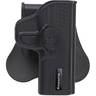 Bulldog Tactical Rapid Release Glock 19/23/32 Outside the Waistband Right Hand Handgun Holster - Black