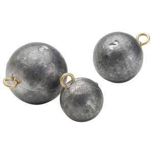 Bullet Weights Cannon Ball Sinker - Unpainted 1/2oz