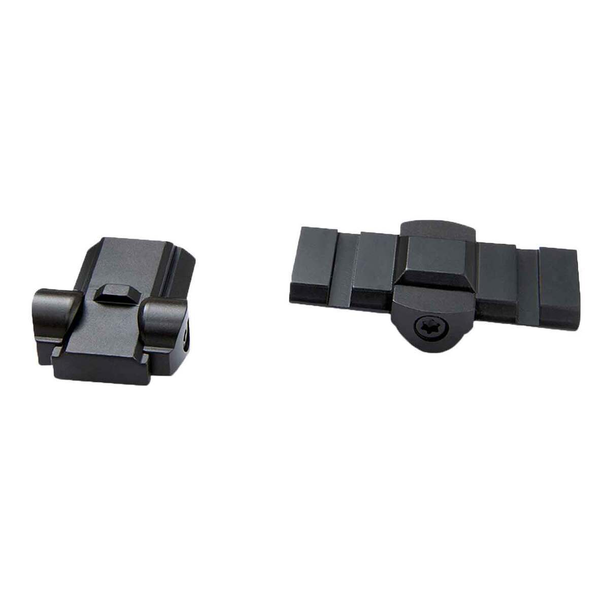 Burris Ruger to Weaver Rifle/MSR Mount Matte Black - 2 Piece - Black Burris Ruger to Weaver Rifle/MSR Mount Matte Black - 2 Piece - Black