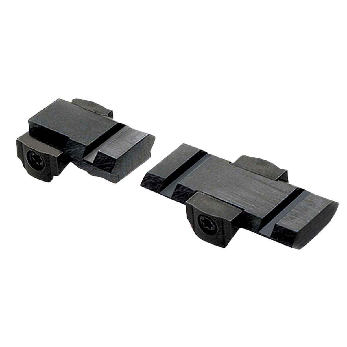 Burris Ruger to Weaver w/ Eliminator Laser Scope Rifle/MSR Mount Matte Black - 2 Piece - Black Burris Ruger to Weaver w/ Eliminator Laser Scope Rifle/MSR Mount Matte Black - 2 Piece - Black
