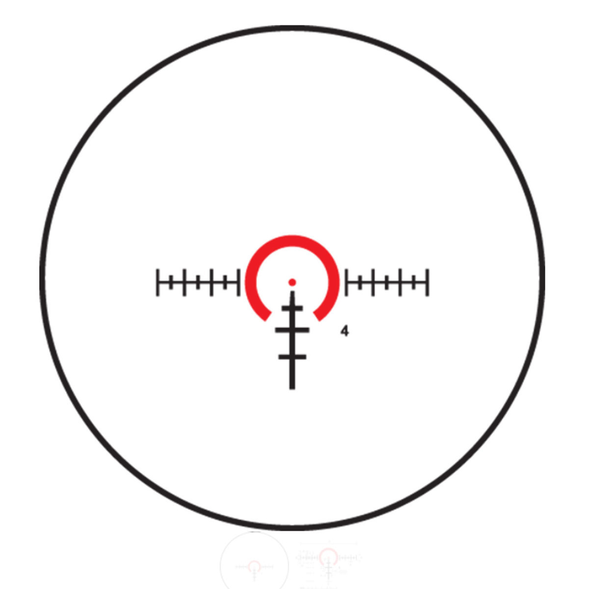 Burris T.M.P.R. 3 3x Red Dot - Ballistic 3X - Black Burris T.M.P.R. 3 3x Red Dot - Ballistic 3X - Black