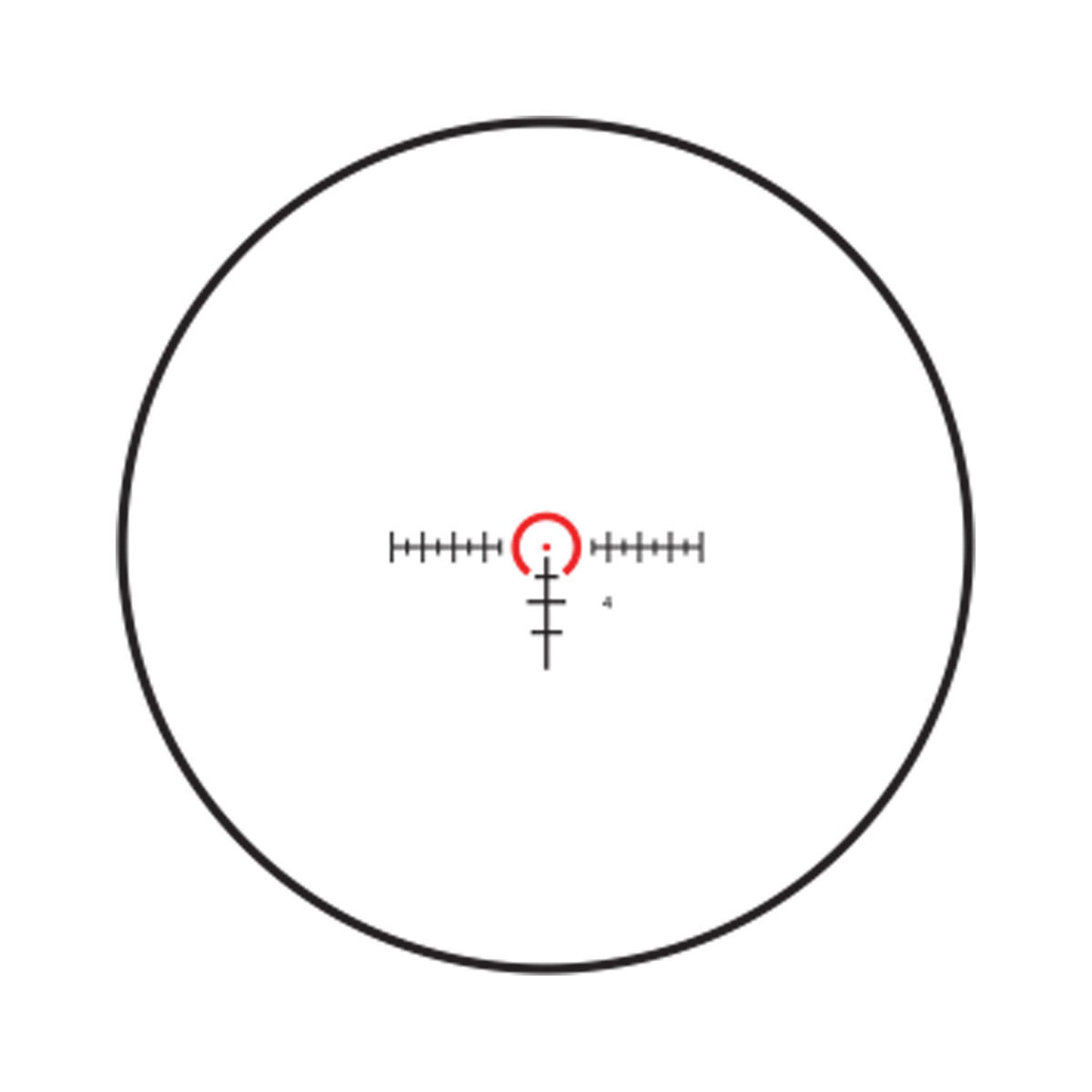 Burris T.M.P.R. 5 5x Red Dot - Ballistic AR - Black Burris T.M.P.R. 5 5x Red Dot - Ballistic AR - Black