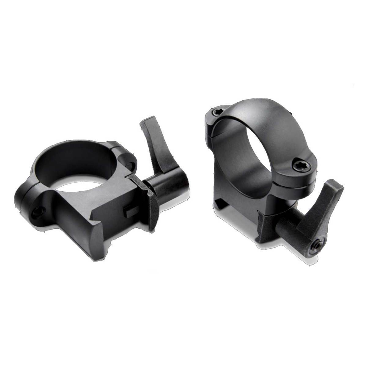 Burris Zee Nickel Ring - Low - Black Burris Zee Nickel Ring - Low - Black