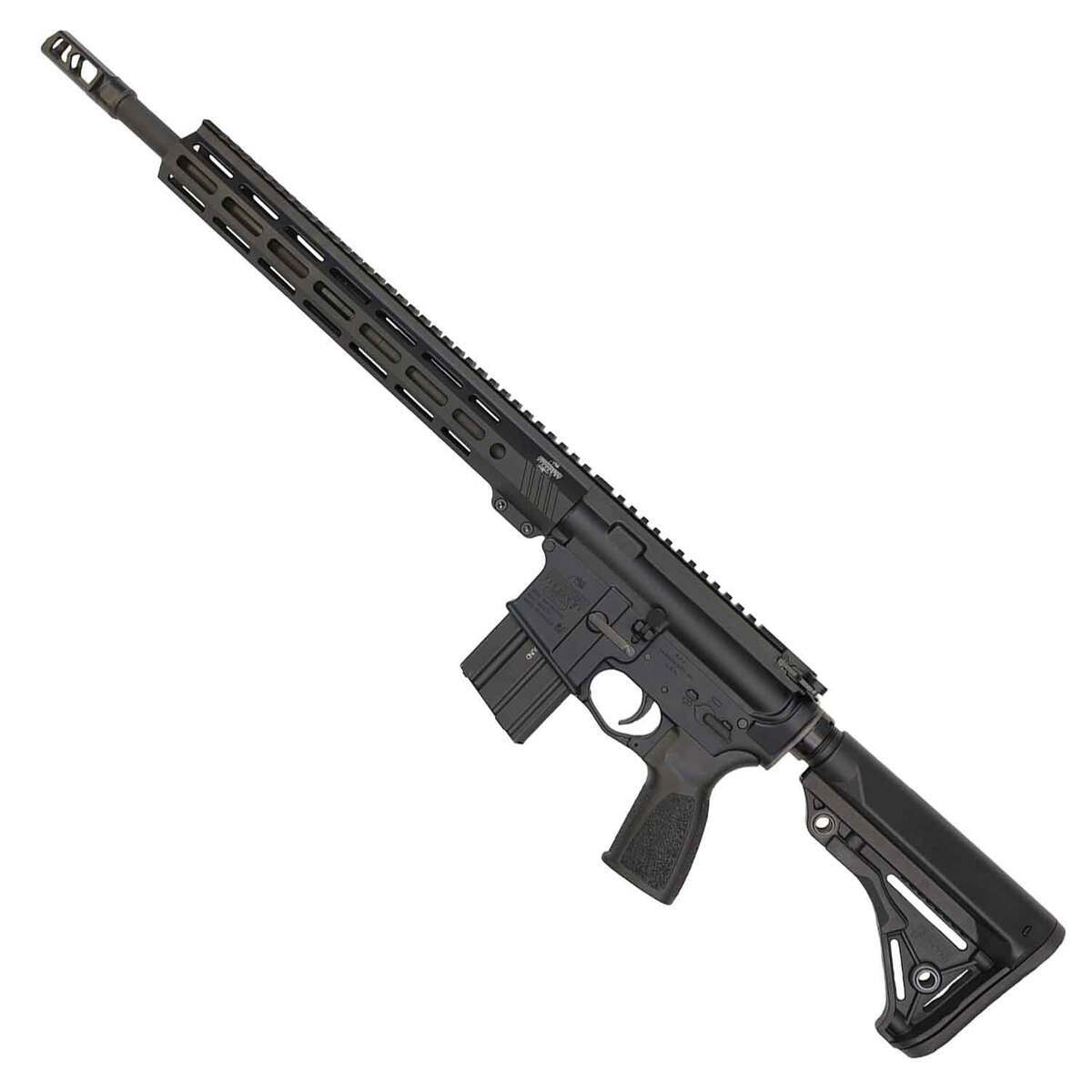 Bushmaster Bravo Zulu 450 Bushmaster 16in Black Semi Automatic Modern Sporting Rifle - 5+1 Rounds - Black Bushmaster Bravo Zulu 450 Bushmaster 16in Black Semi Automatic Modern Sporting Rifle - 5+1 Rounds - Black