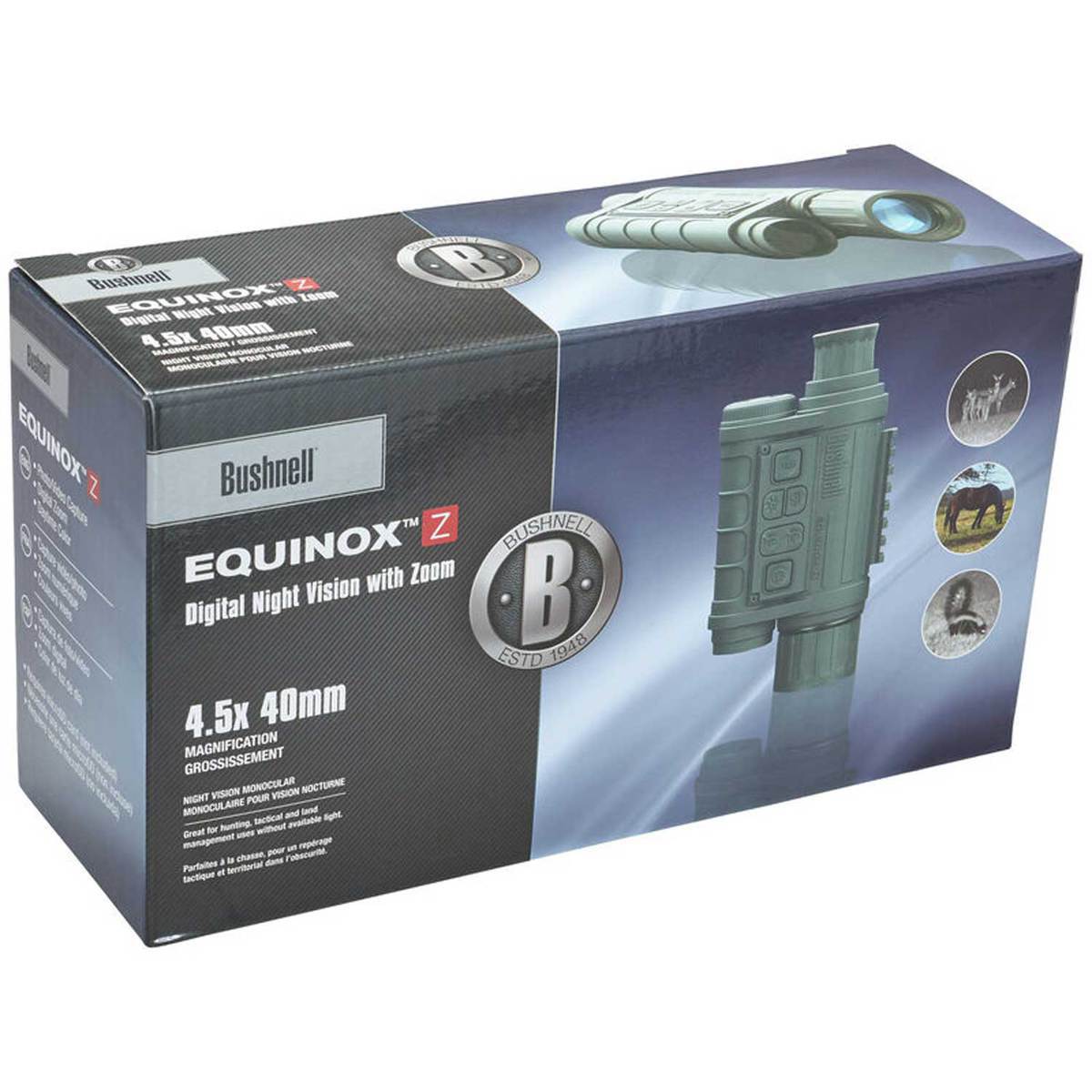 Bushnell Equinox Z Night Vision Monocular - 4.5x40 - Black Bushnell Equinox Z Night Vision Monocular - 4.5x40 - Black