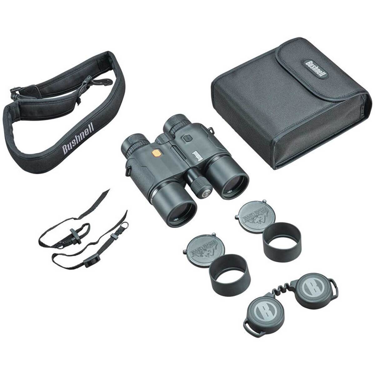 Bushnell Fusion Rangefinding Binocular - 10x42 - Black Bushnell Fusion Rangefinding Binocular - 10x42 - Black