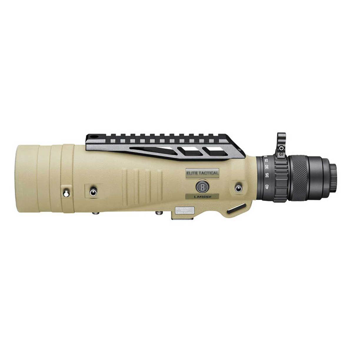 Bushnell LMSS2 Elite 8-40x60 Spotting Scope - H322 Reticle - Flat Dark Earth/Black Bushnell LMSS2 Elite 8-40x60 Spotting Scope - H322 Reticle - Flat Dark Earth/Black