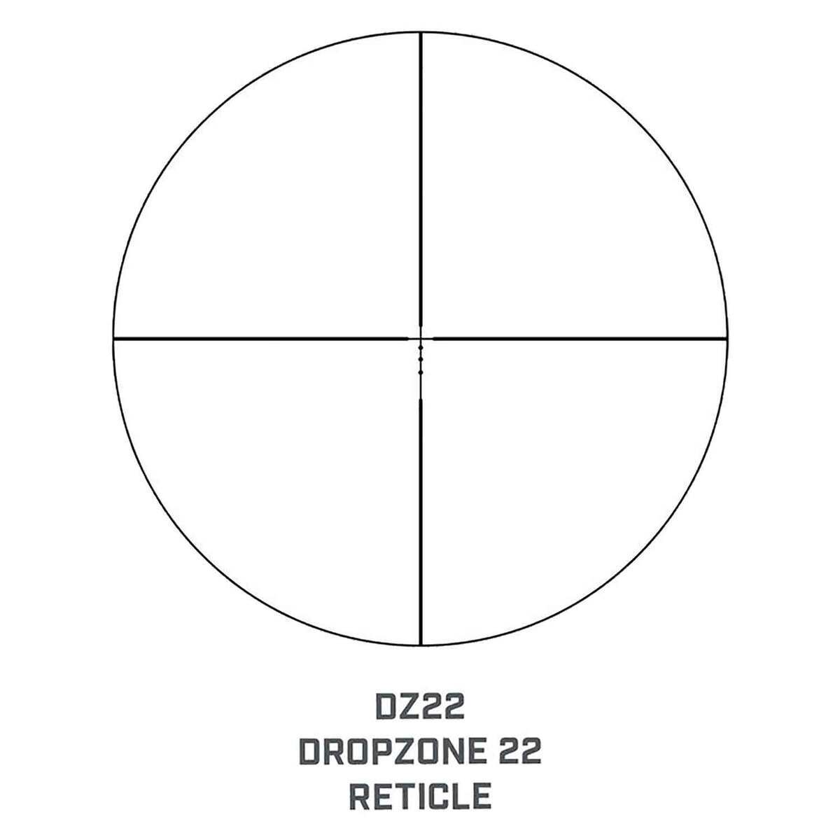 Bushnell Rimfire 3-9x 40mm Rifle Scope - Dropzone 22 - Black Bushnell Rimfire 3-9x 40mm Rifle Scope - Dropzone 22 - Black