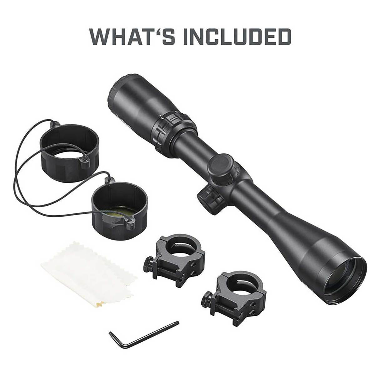 Bushnell Rimfire 3-9x40mm Rifle Scope - Illum. Drop Zone-22 - Black Bushnell Rimfire 3-9x40mm Rifle Scope - Illum. Drop Zone-22 - Black