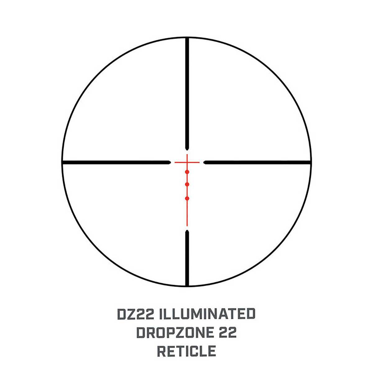 Bushnell Rimfire 3-9x40mm Rifle Scope - Illum. Drop Zone-22 - Black Bushnell Rimfire 3-9x40mm Rifle Scope - Illum. Drop Zone-22 - Black