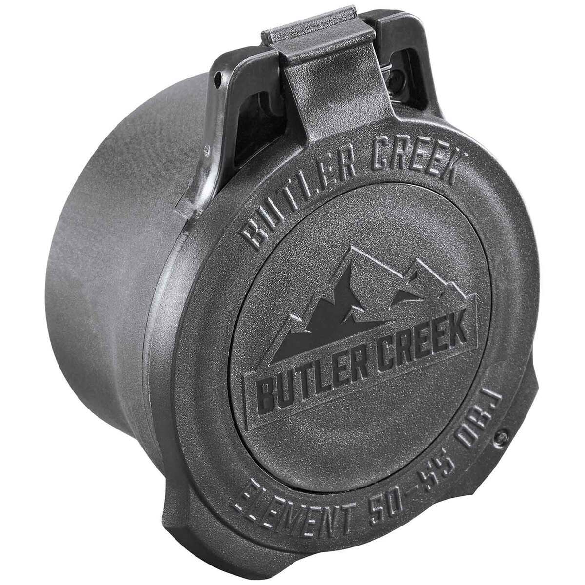 Butler Creek Element 50-55mm Objective Scope Cap - Black Butler Creek Element 50-55mm Objective Scope Cap - Black