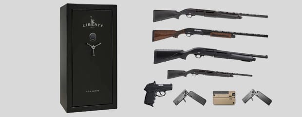 Buy a safe get a gun promo products