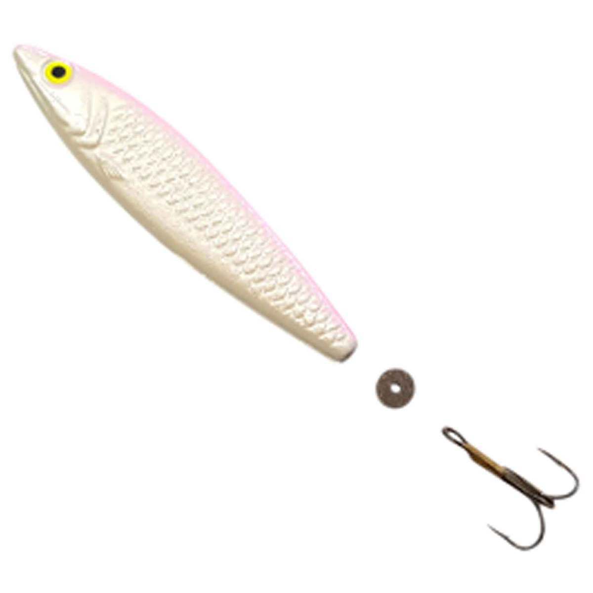 Buzz Bomb Zzinger Jigging Spoon - Pink/Pearl 2-1/2oz, 3-1/2in - Pink/Pearl Buzz Bomb Zzinger Jigging Spoon - Pink/Pearl 2-1/2oz, 3-1/2in - Pink/Pearl