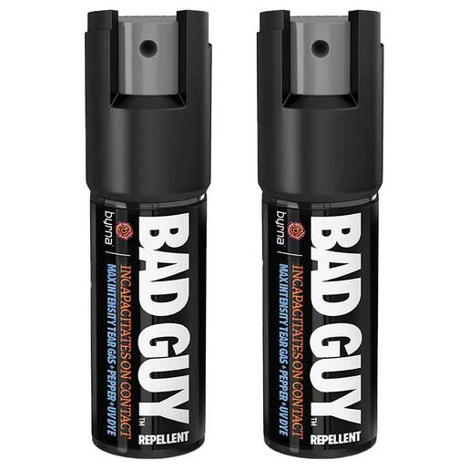 Byrna Bad Guy Repellent Max Self-Defense Spray - 2 Pack - .5oz