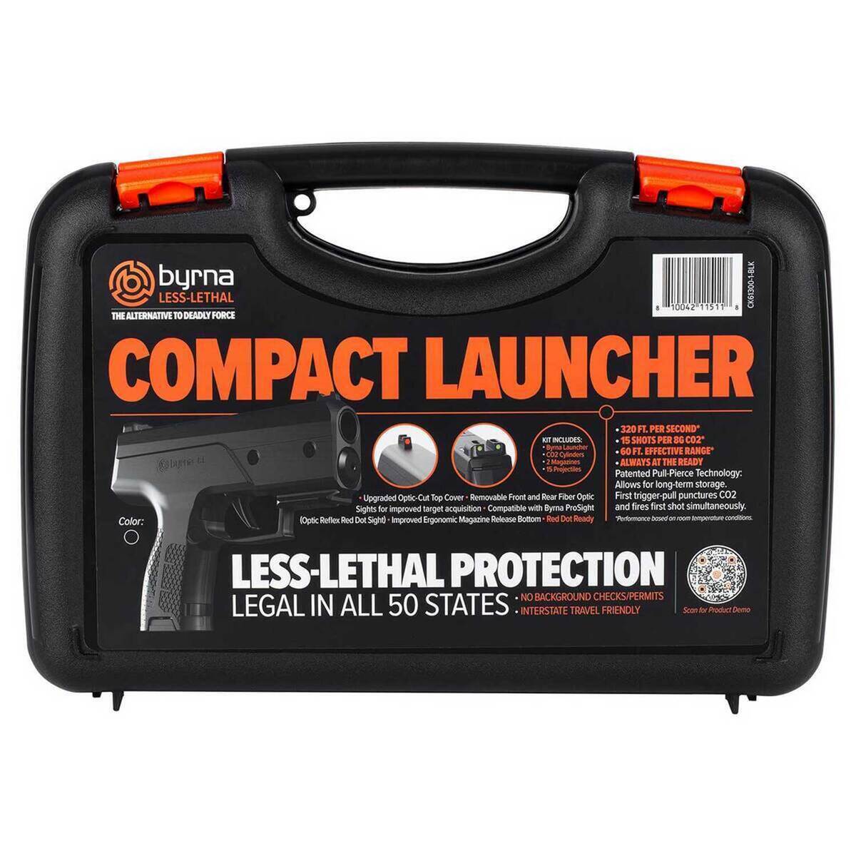 Byrna CL Compact Launcher Kit - Black | Sportsman's Warehouse