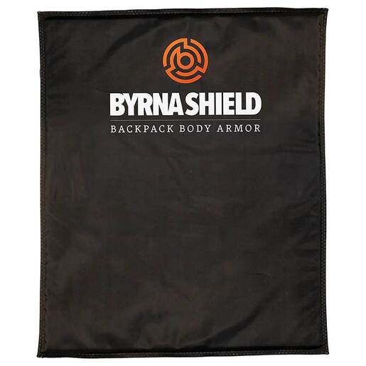 Byrna Shield Bullet Resistant Backpack Body Armor - Black