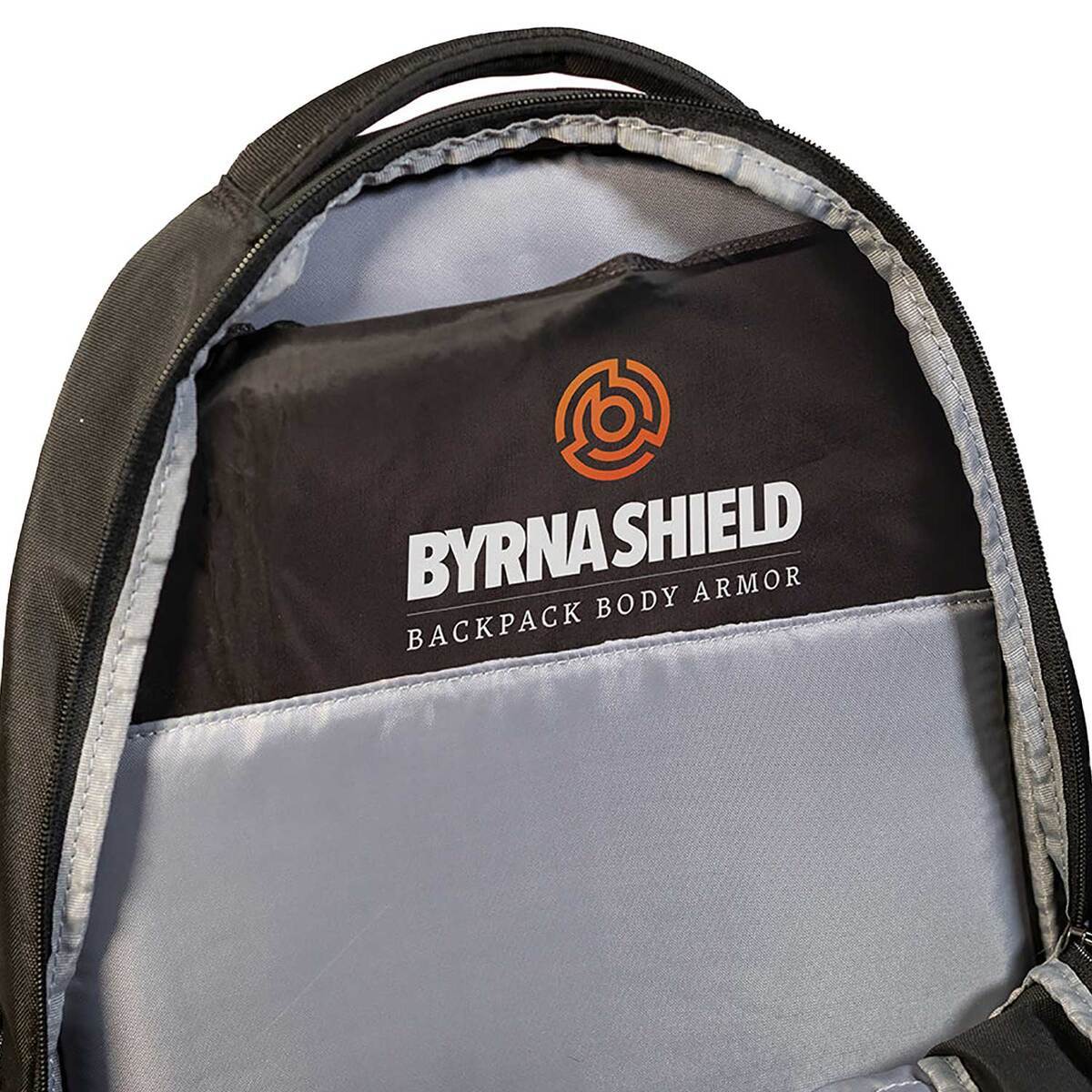 Byrna Shield Bullet Resistant Backpack Body Armor - 11in X 14in - Black Byrna Shield Bullet Resistant Backpack Body Armor - 11in X 14in - Black